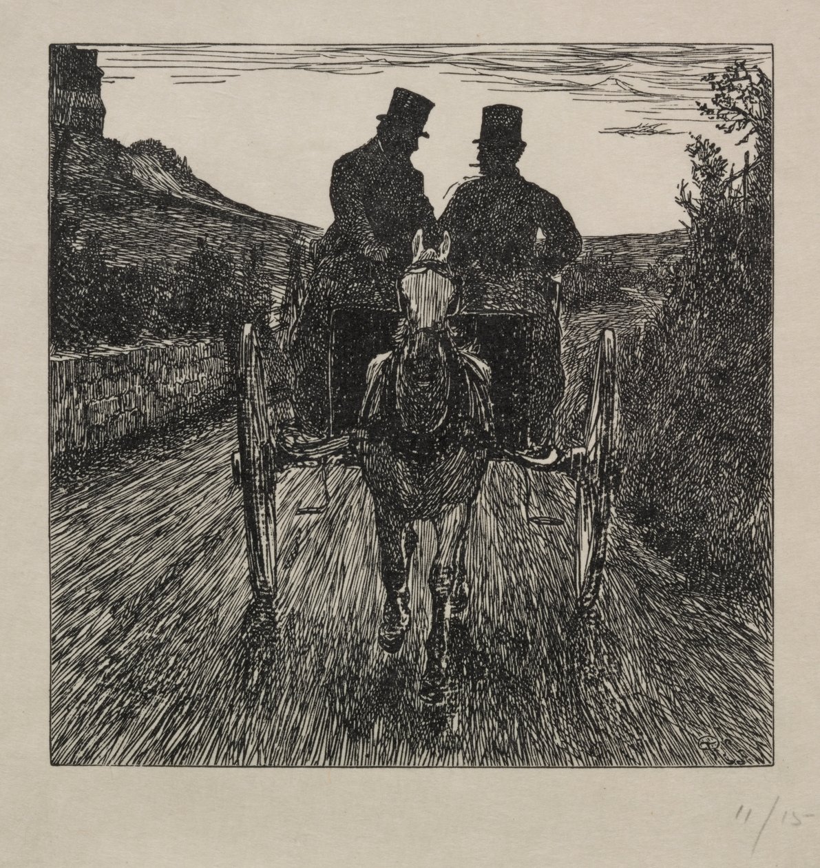 Why the Pifflers Lost their Return Match by George Louis Palmella Busson Du Maurier