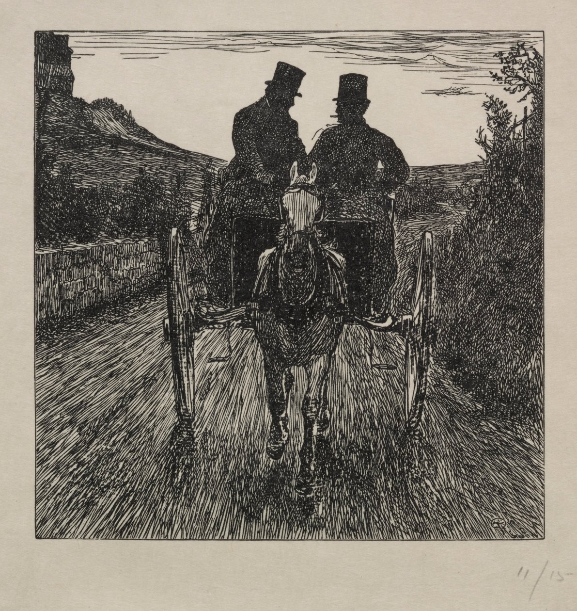 Why the Pifflers Lost their Return Match by George Louis Palmella Busson Du Maurier