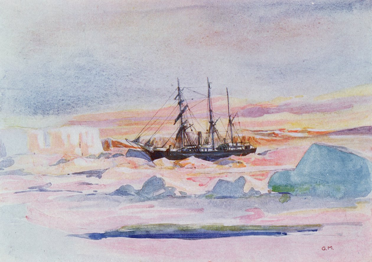Aurora Australis, illustration from 