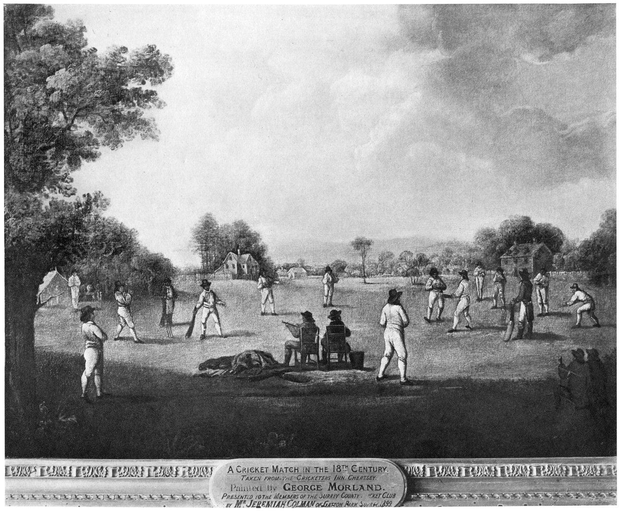 A Cricket Match by George Morland