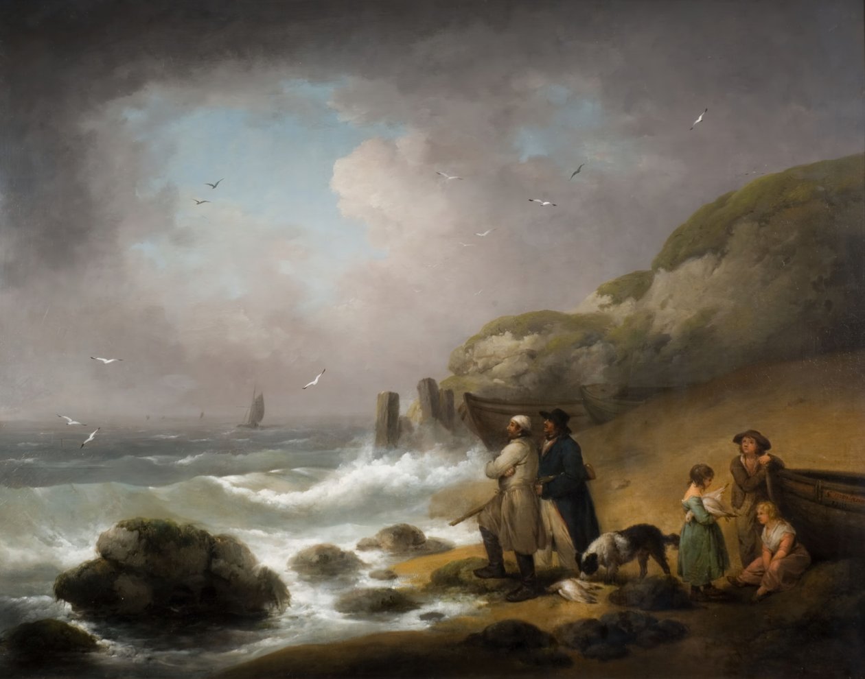 Shooting Sea Fowl, 1795 by George Morland
