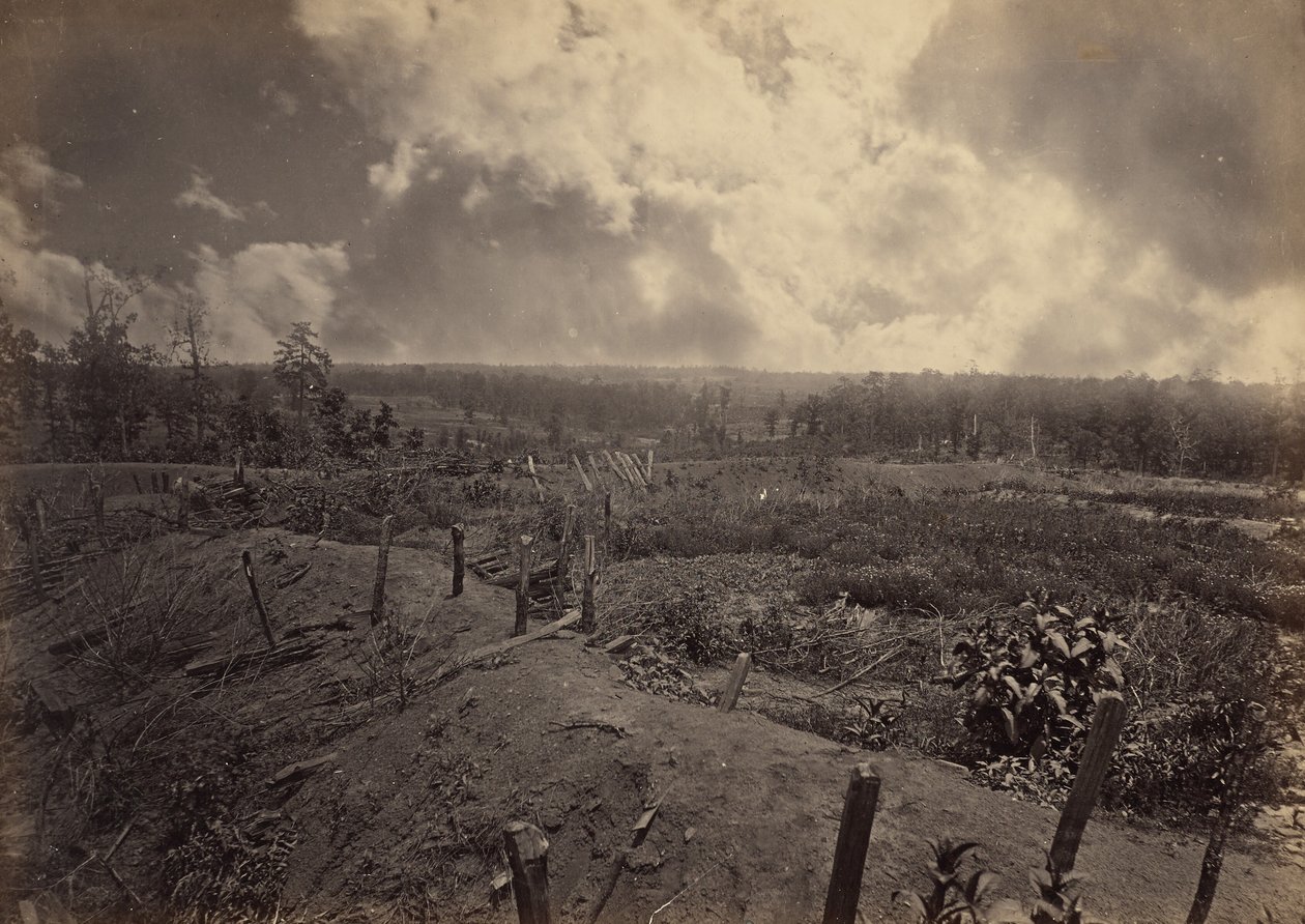 Battlefield of Atlanta, Ga., July 22nd, 1864. No. 2 by George N. Barnard