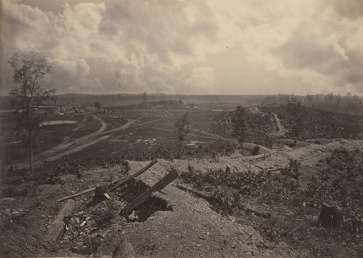 Battle Ground of Resacca, Georgia No. 4 by George N. Barnard