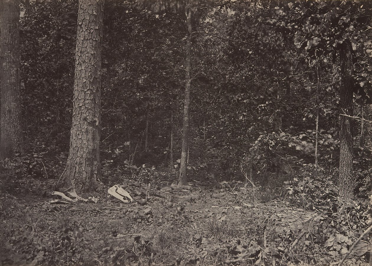 Scene of General McPherson