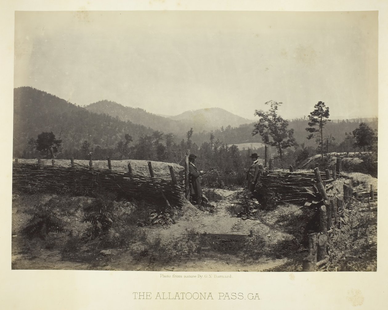 The Allatoona Pass, GA by George N. Barnard