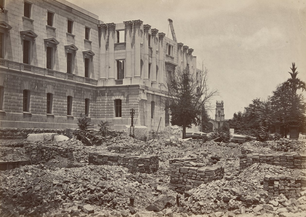 The New Capitol, Columbia, South Carolina by George N. Barnard
