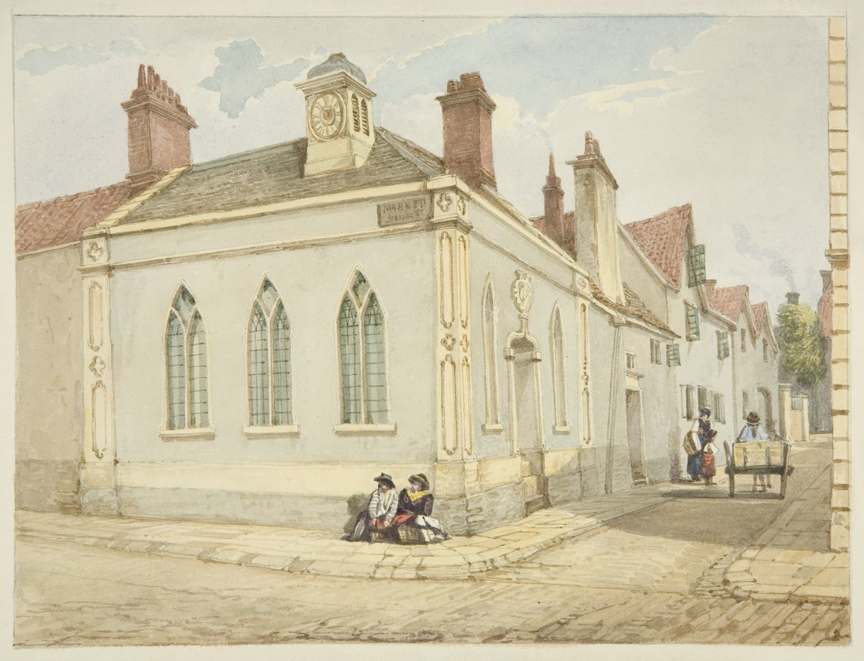 Trinity Chapel and Almshouse by George Orleans Delamotte