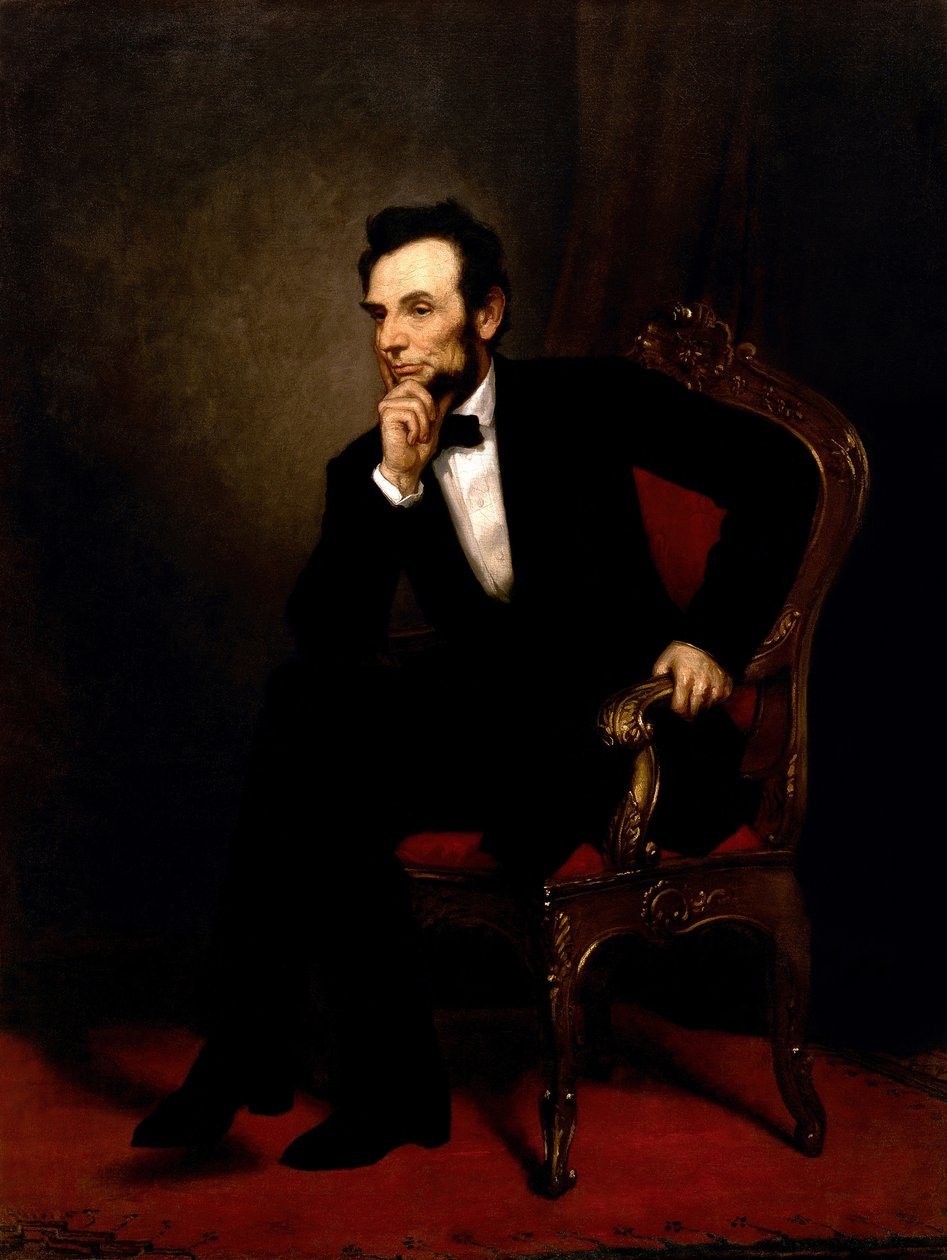 Abraham Lincoln by George Peter Alexander Healy