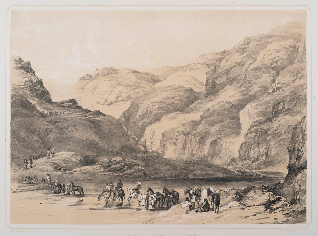 Ford on the Road to Chor by George Powell Thomas