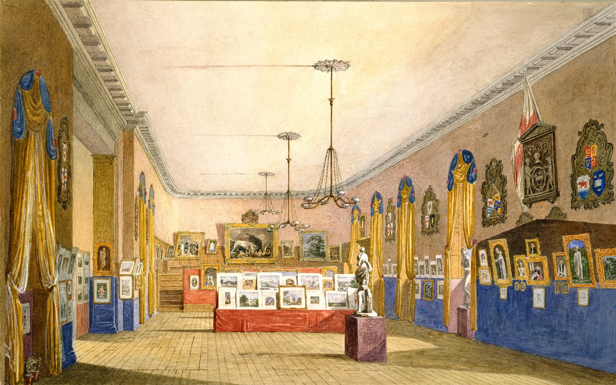 An Exhibition at the Old Town Hall, Oxford by George Pyne
