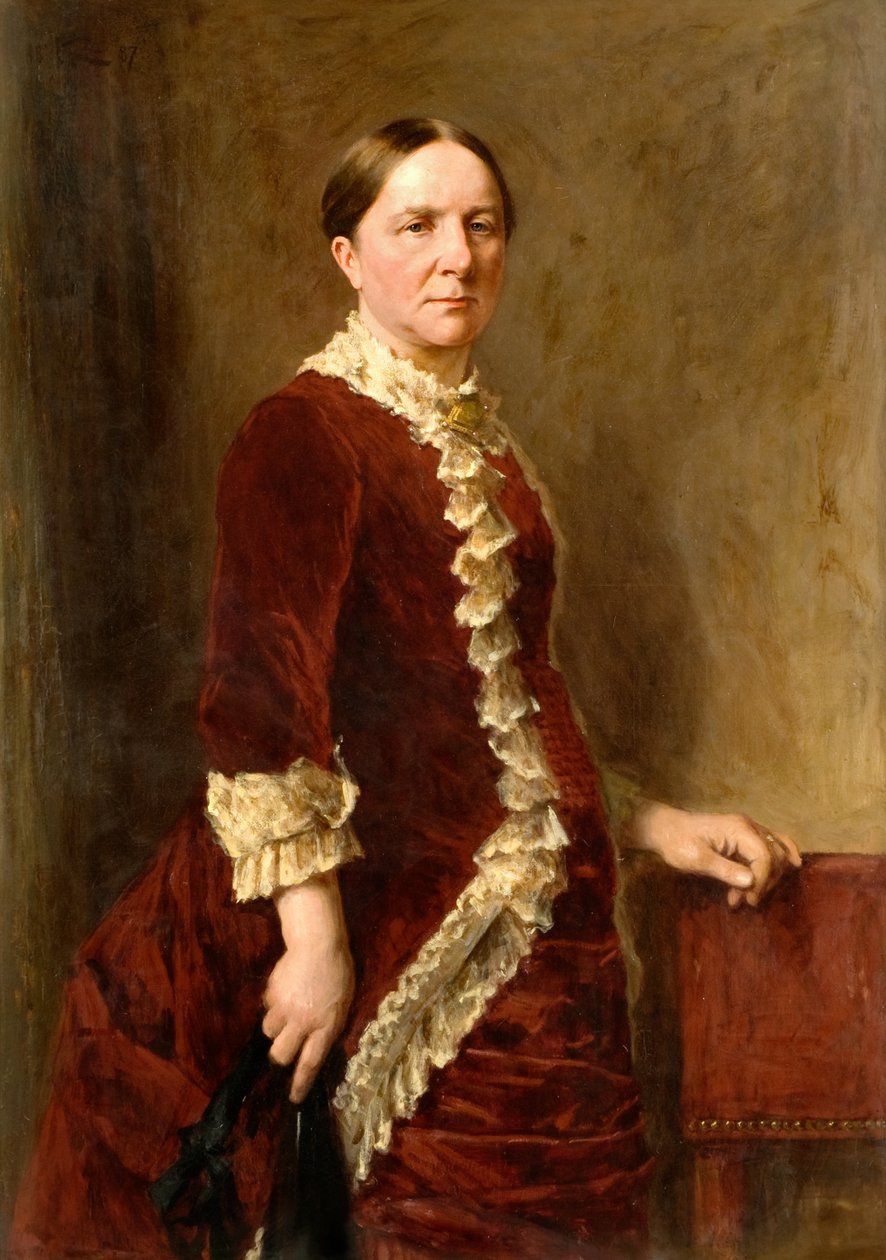 Mrs Alexander Hay Moncur (née Eliza Mudie) by George Reid
