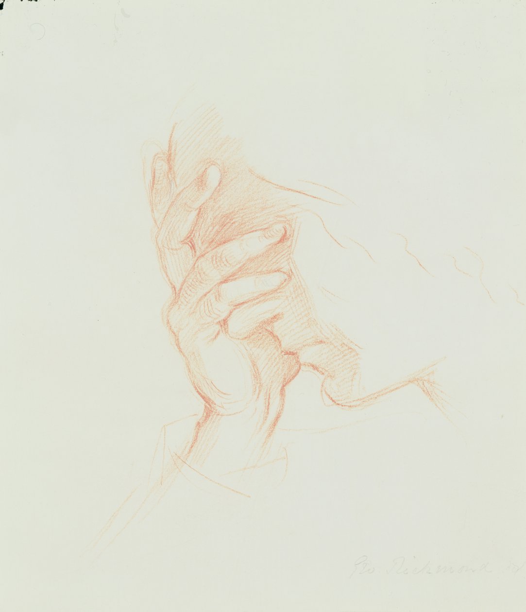 Head Study of a Woman, c.1835 by George Richmond