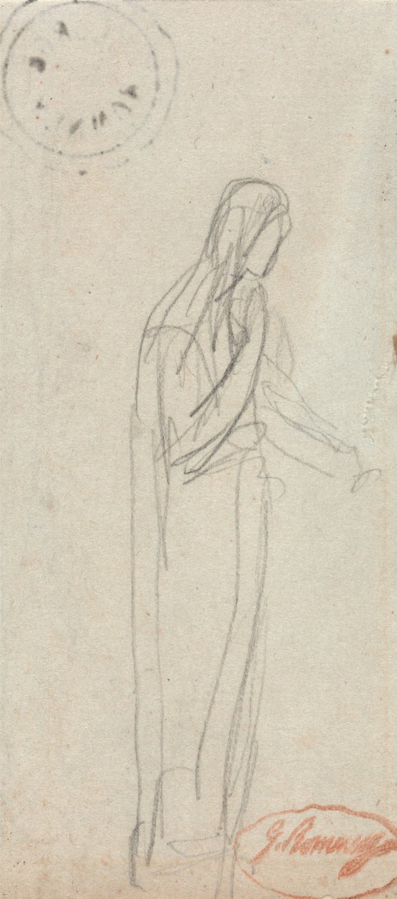 A Standing Female Figure by George Romney
