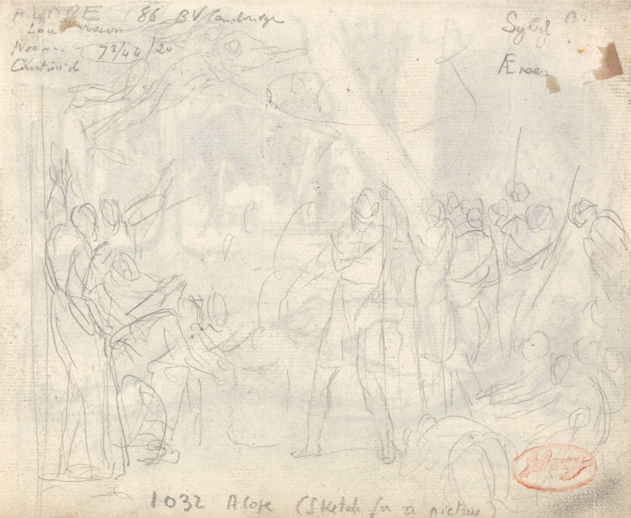 Composition of Classical Figures by George Romney