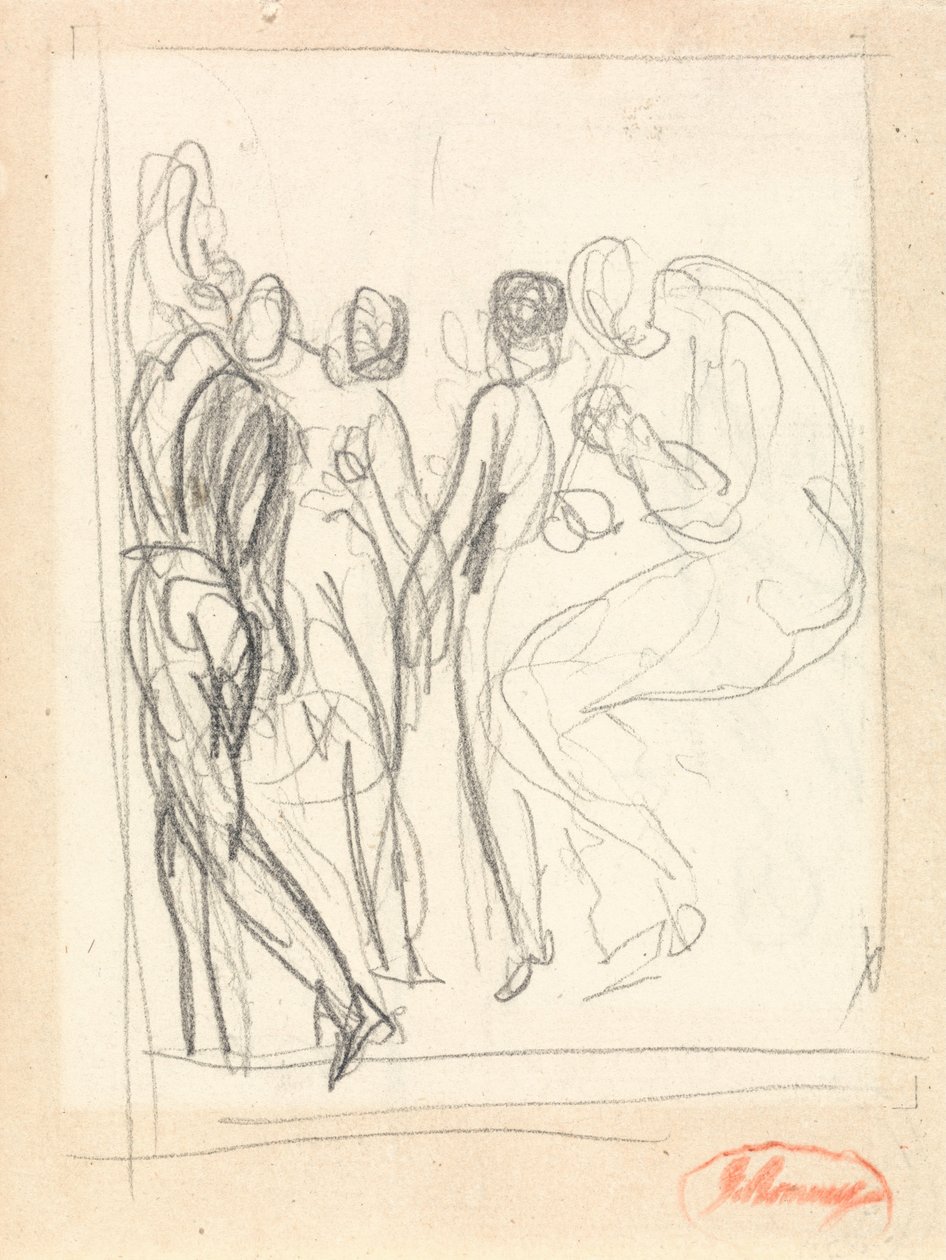Dancers and Musicians, Probably for 