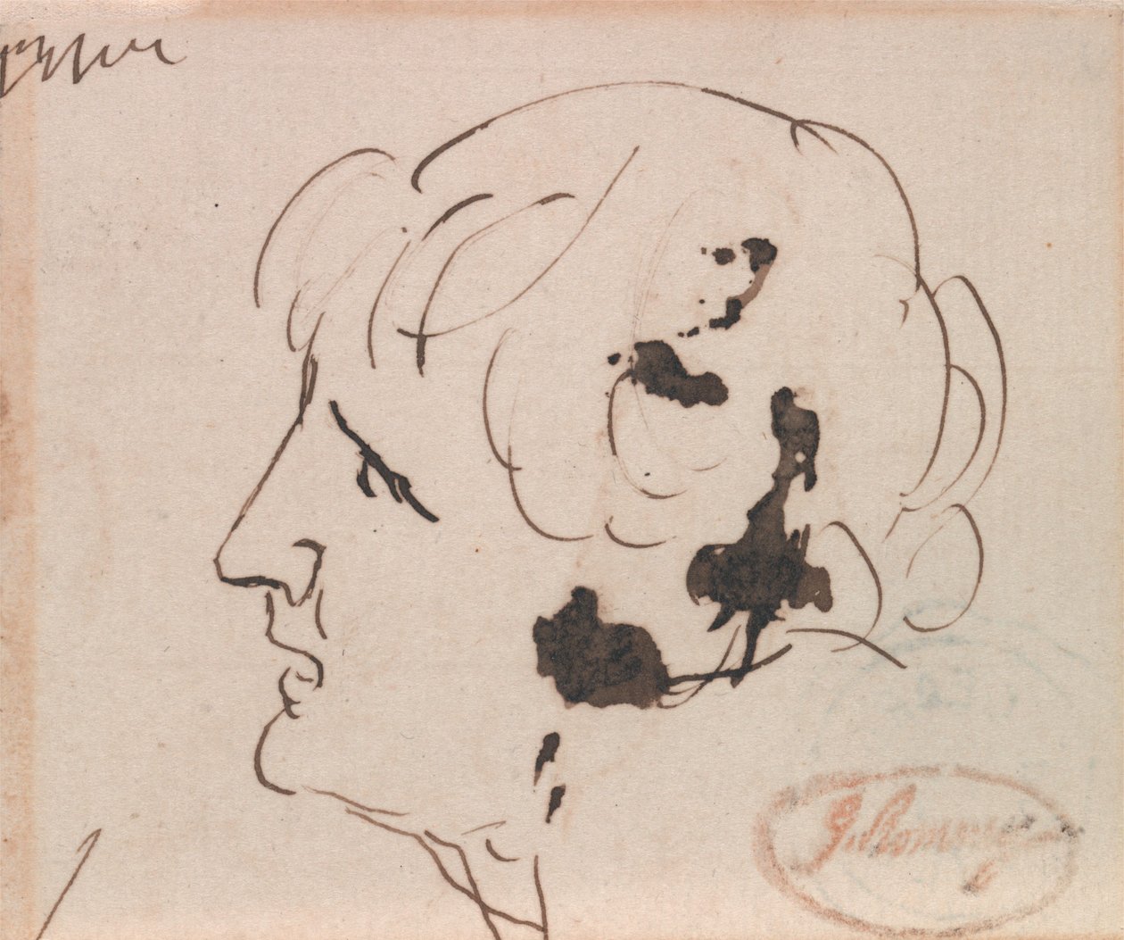 Head of a Man by George Romney