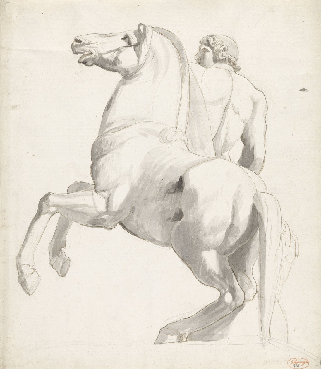 Horseman of Montecavallo by George Romney