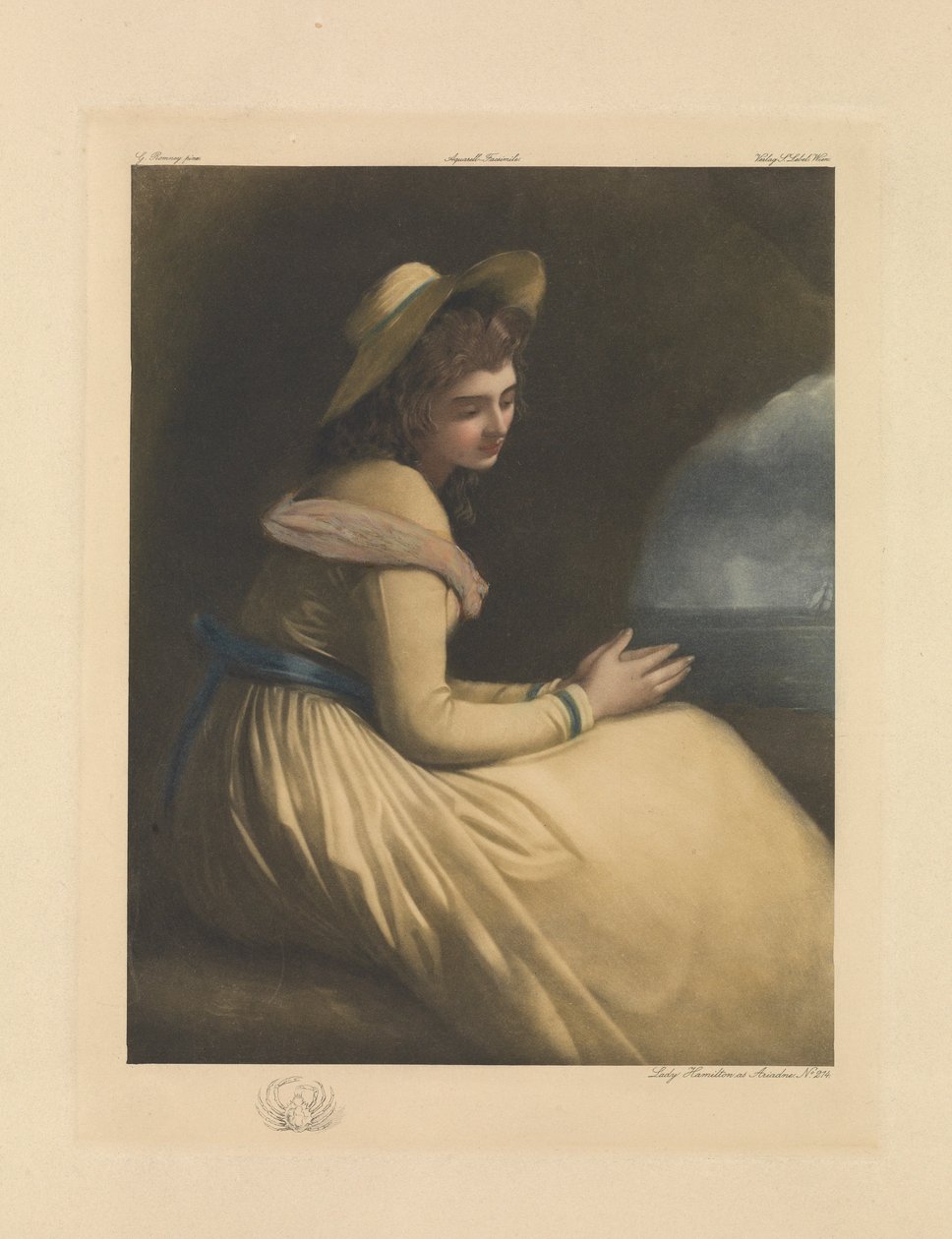 Lady Emma Hamilton as Ariadne by George Romney