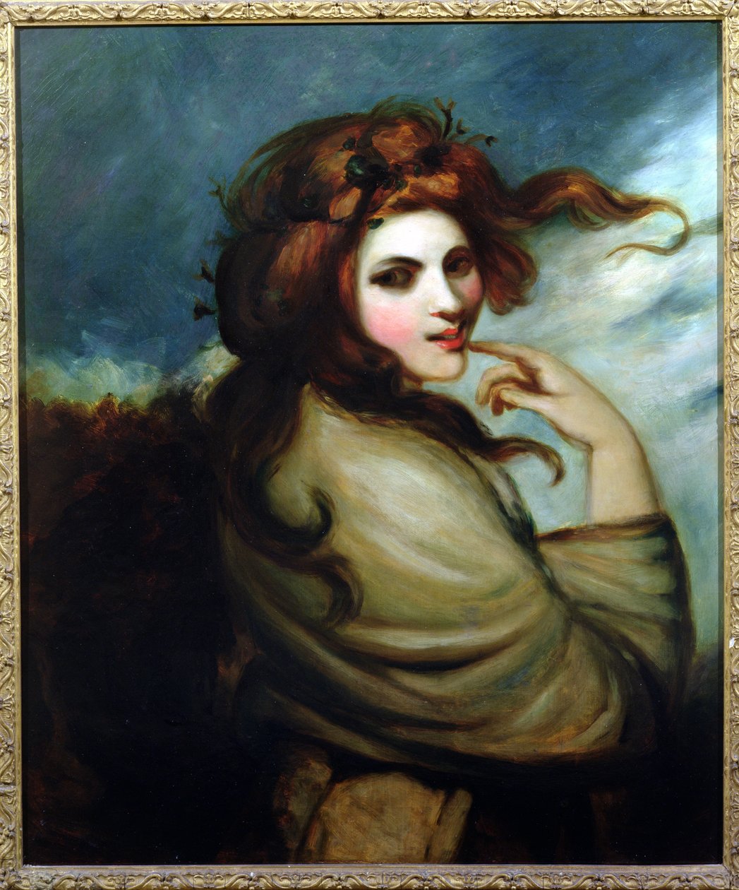 Portrait of Emma Hamilton by George Romney