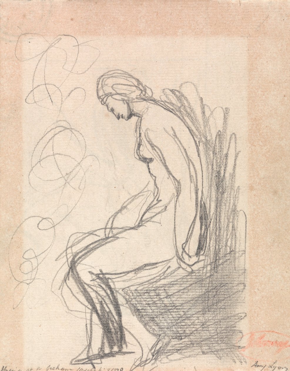 Seated Nude Woman (Hygeia at Doctor Graham