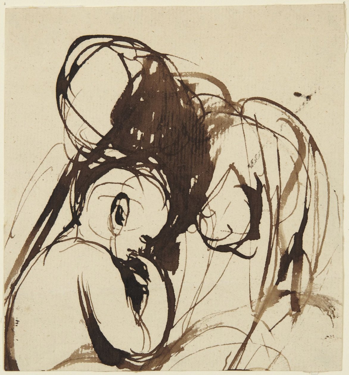 Seated Woman and Child by George Romney