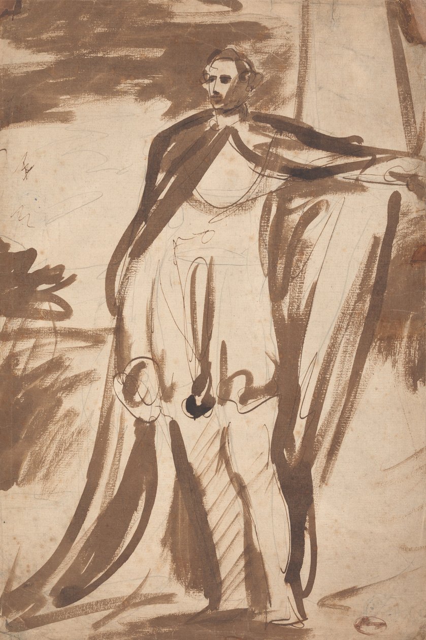 Study for the Portrait of George Spencer, Fourth Duke of Marlborough by George Romney