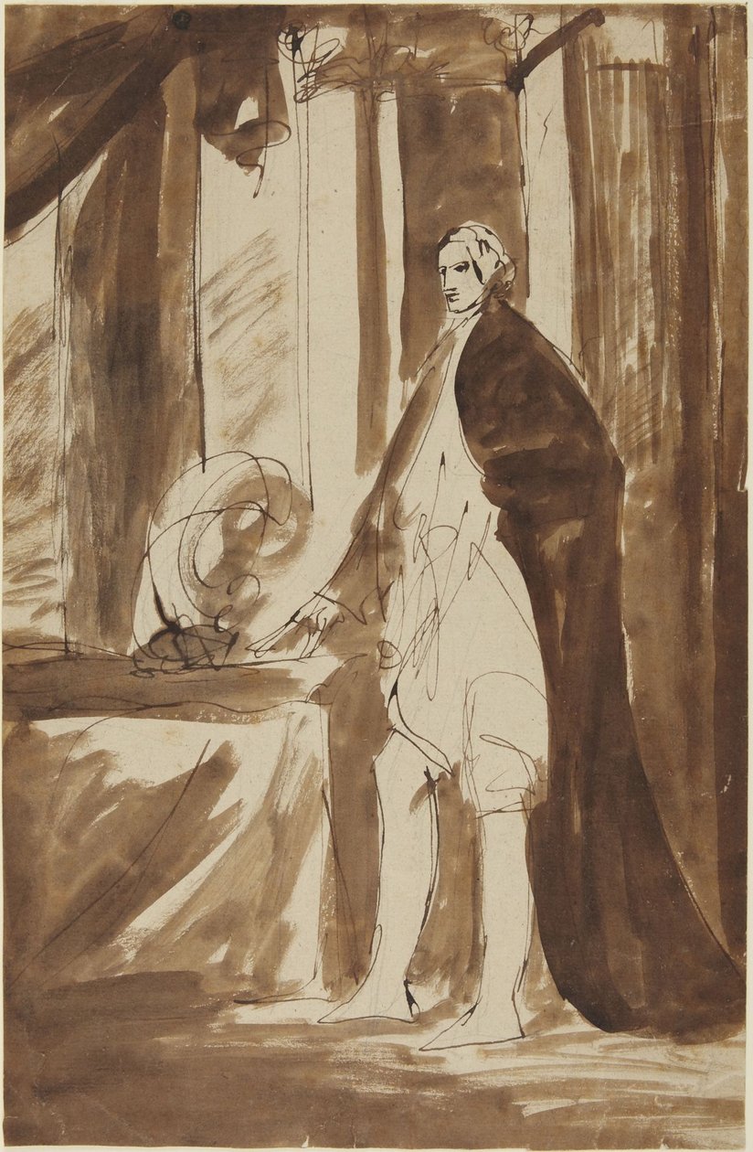 Study for the Portrait of a Man by George Romney