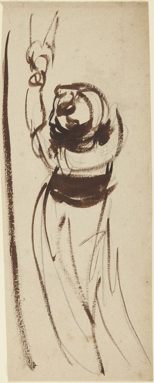Study of a Child Reaching Up by George Romney