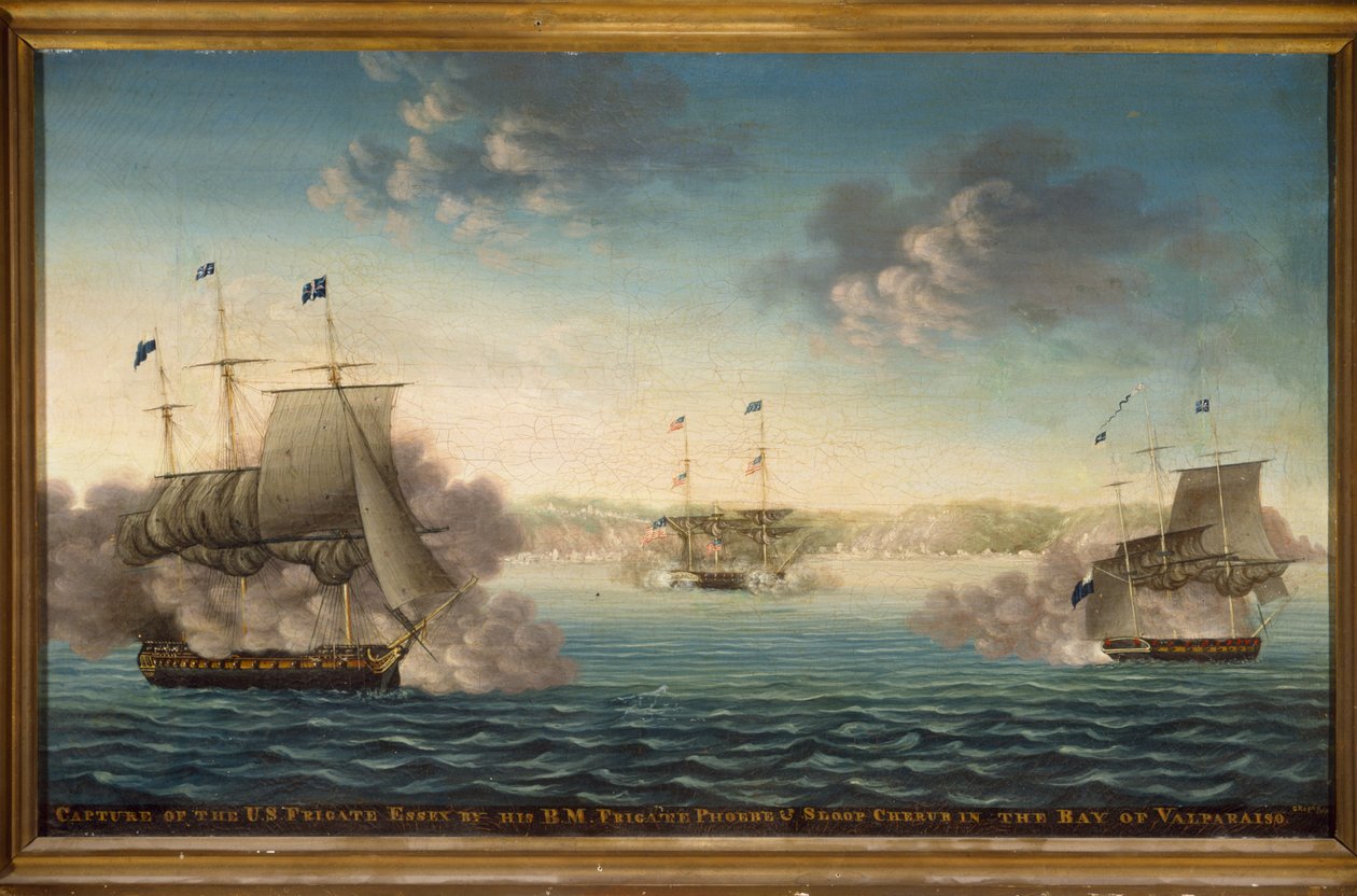 Capture of the US Frigate 
