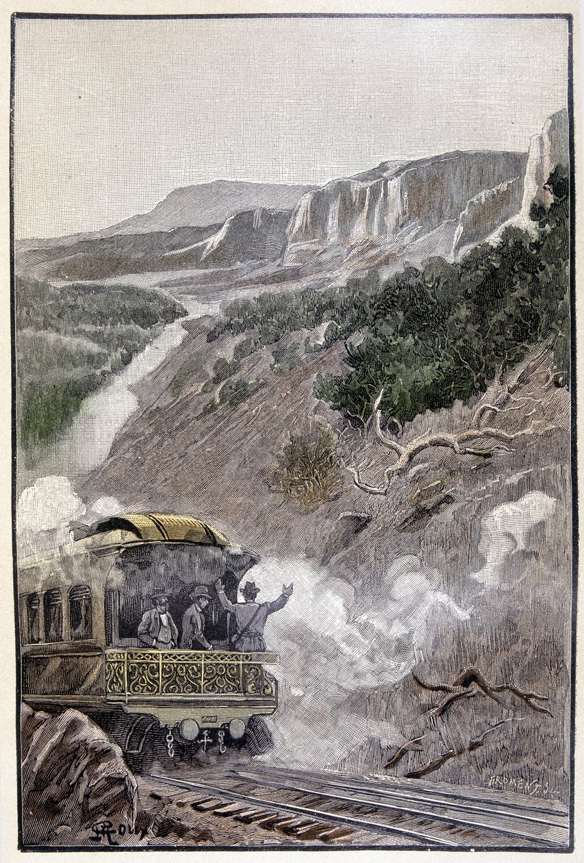 It was as beautiful as Wyoming National Park (page 285) by George Roux