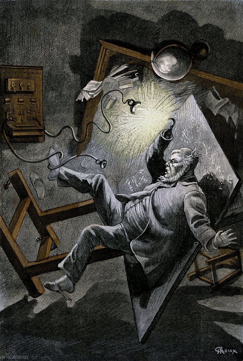 J. T. Maston, Mathematician and Adventurer, Secretary of the Gun-Club by George Roux