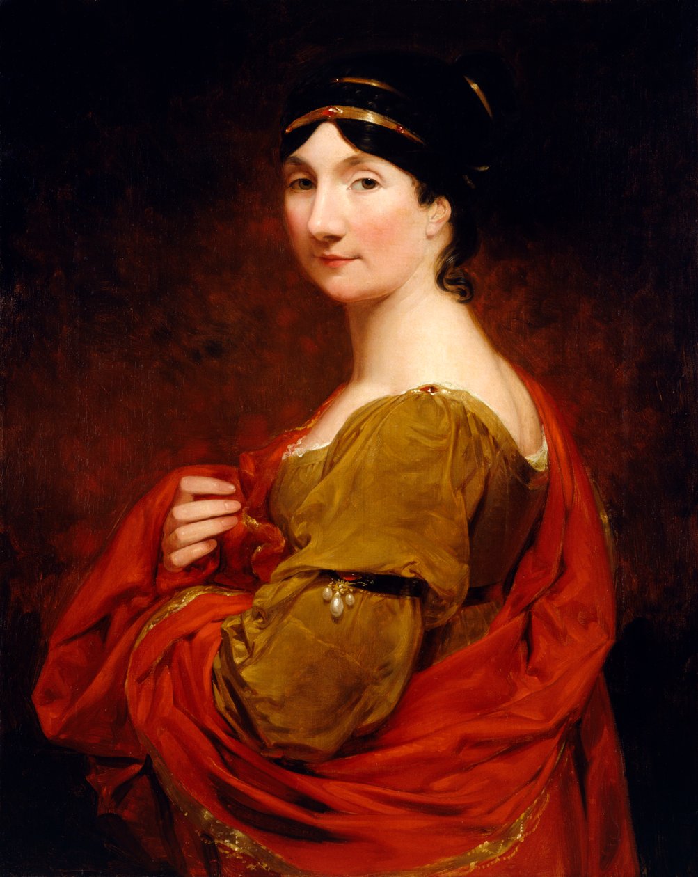 Portrait of Frederica, Countess of Mansfield by George Saunders