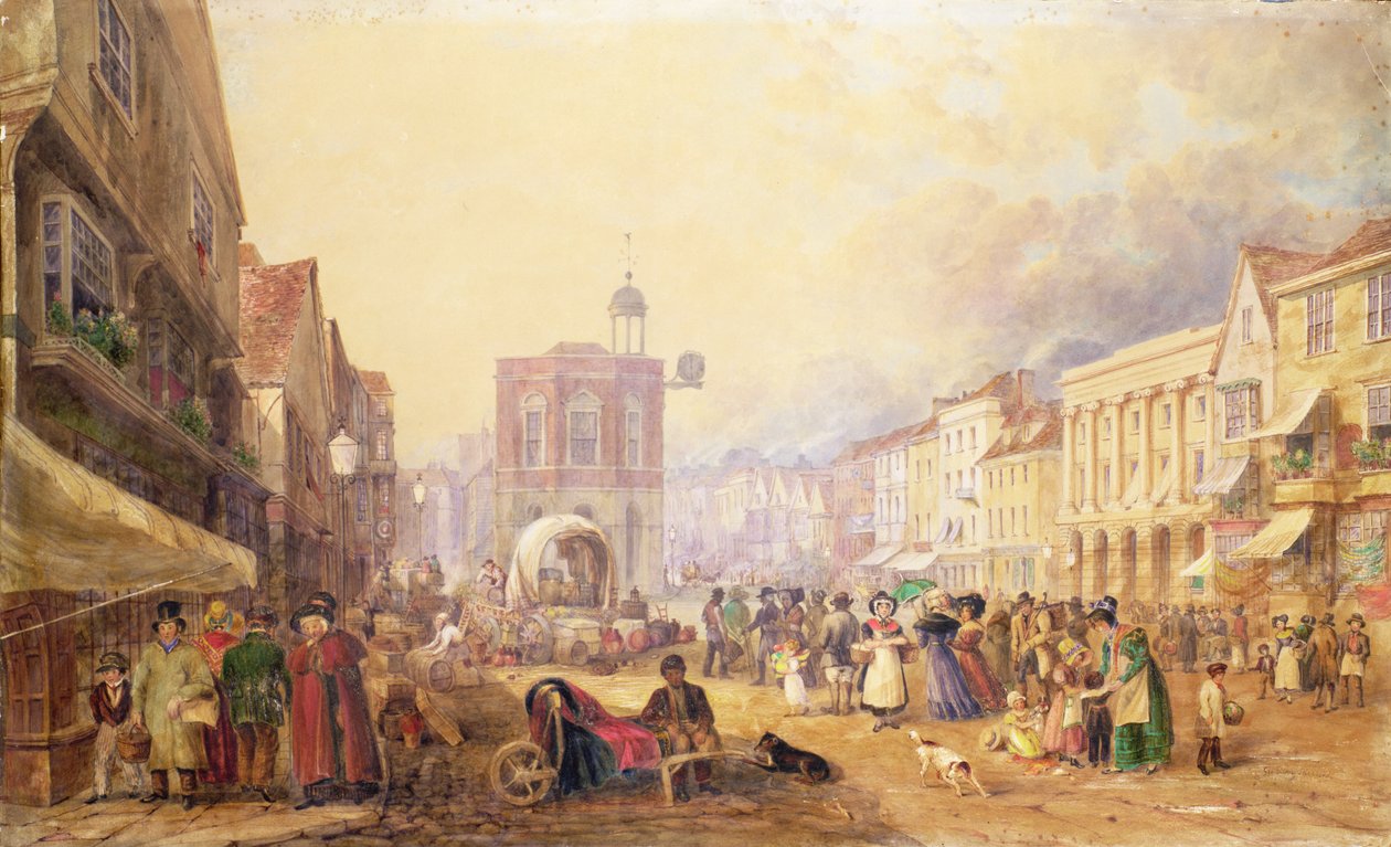 Maidstone High Street from Gabriel