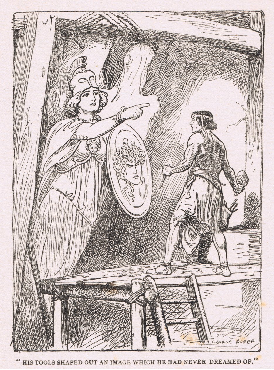 The Golden Fleece: His Tools Shaped Out an Image Which He Had Never Dreamed Of by George Soper