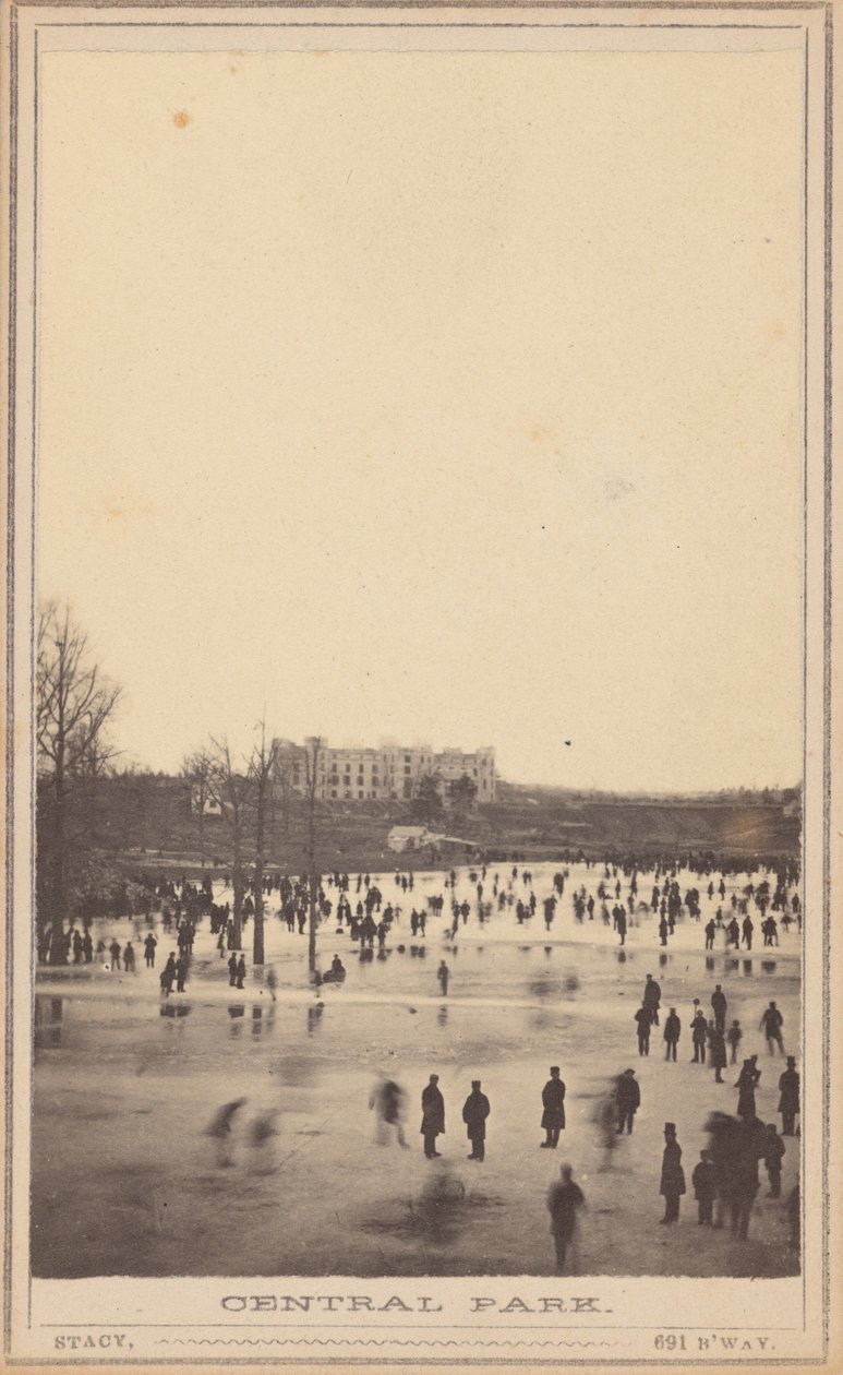 Central Park, 1860s by George Stacy