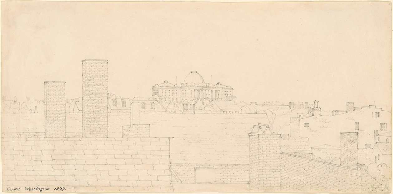 Capitol, Washington by George Strickland