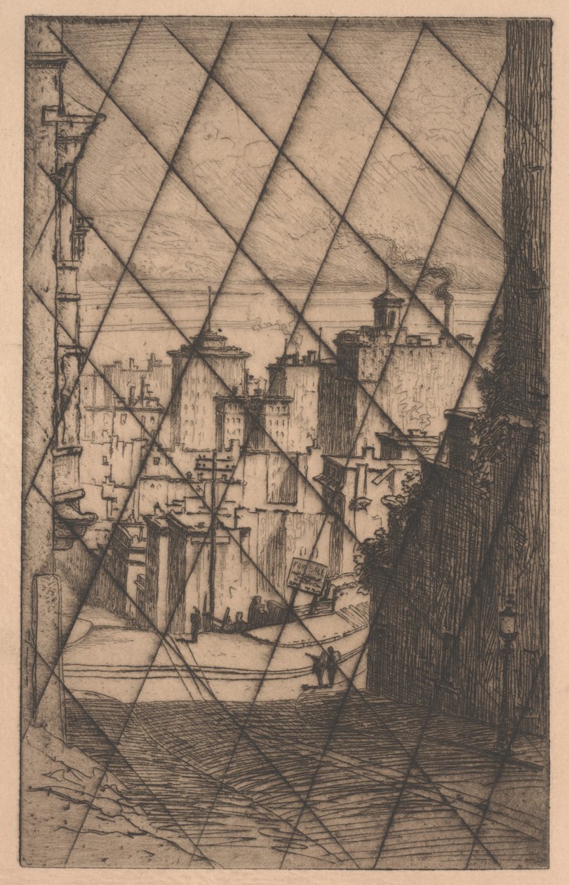 In San Francisco (cancelled plate), c.1911 by George Taylor Plowman