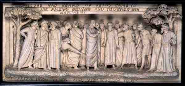 The Hem of the Garment, c.1875 by George Tinworth