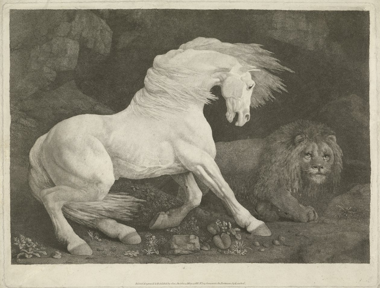 The Horse and the Lion by George Townley Stubbs