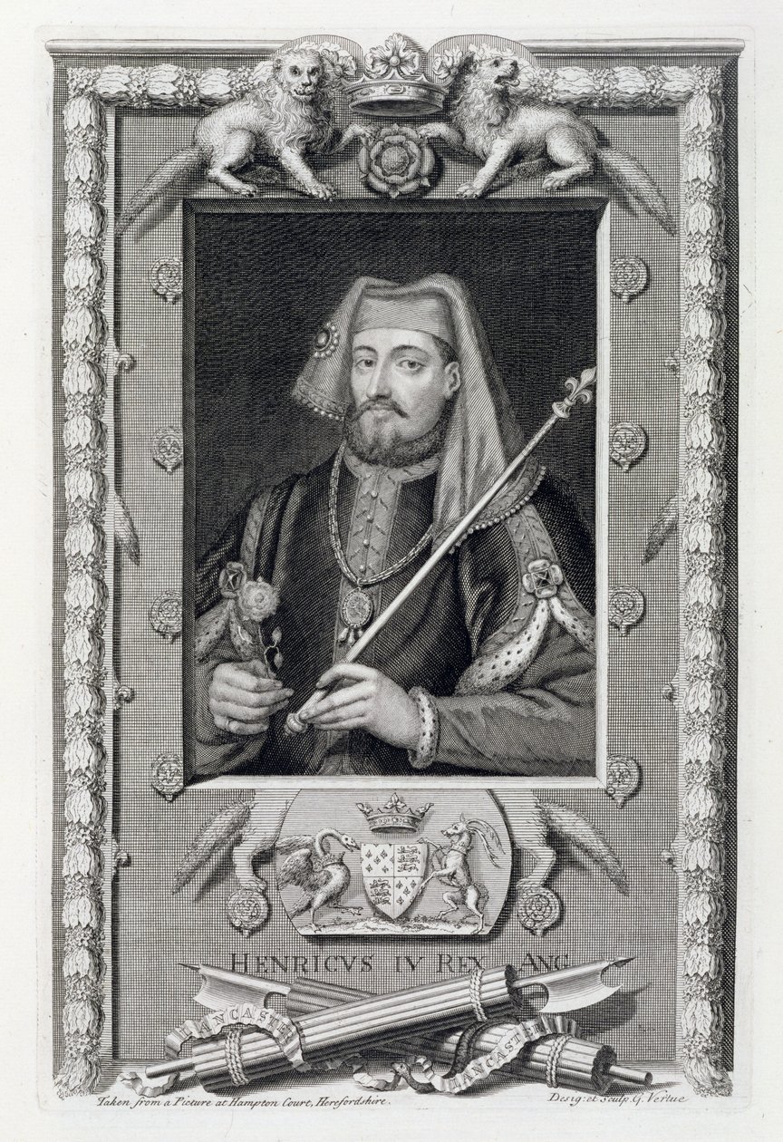 Henry IV King of England from 1399 by George Vertue