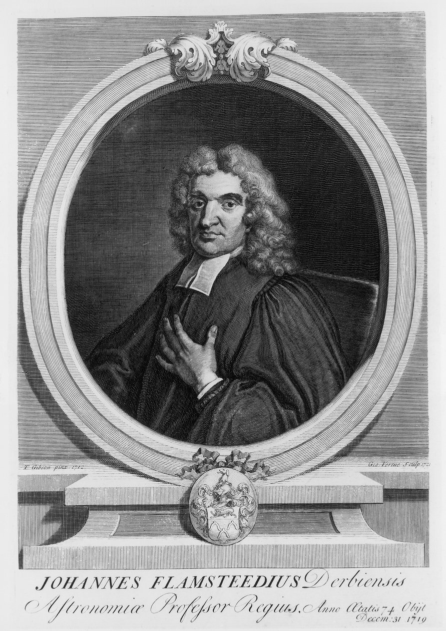 John Flamsteed, Astronomer by George Vertue