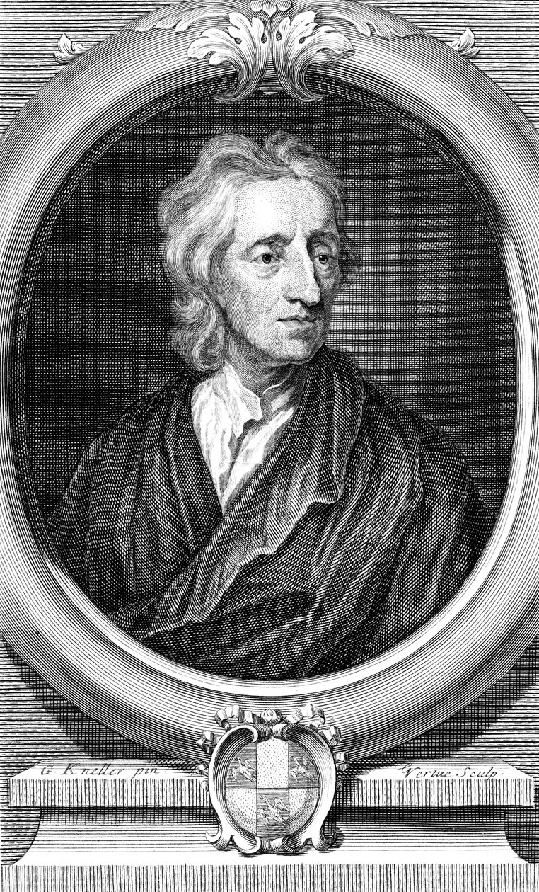 John Locke, English philosopher by George Vertue