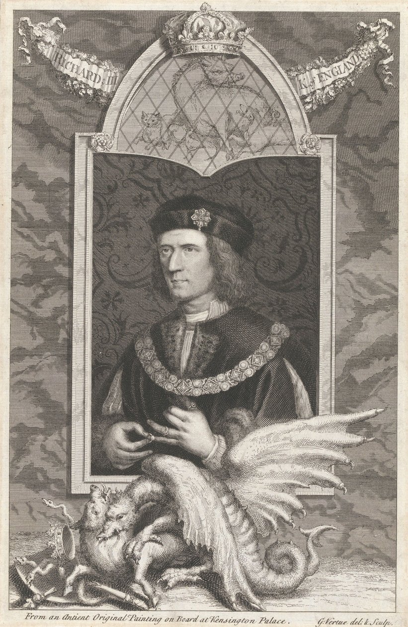 Richard III, King of England by George Vertue