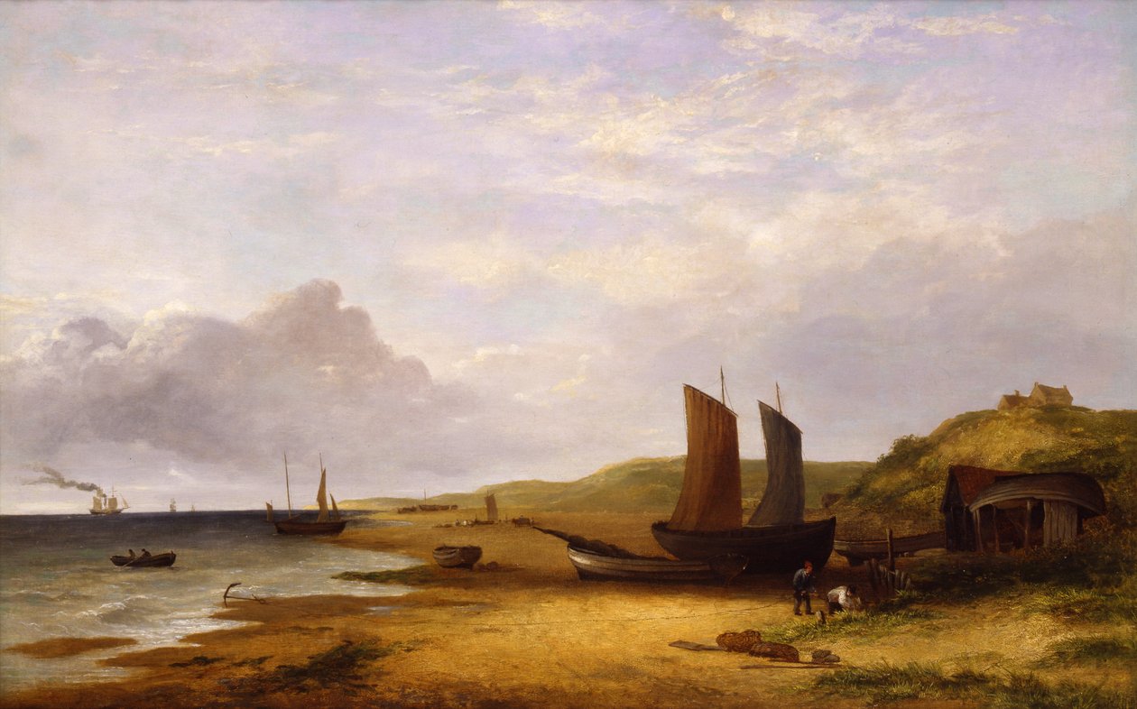 Coast Scene by George Vincent