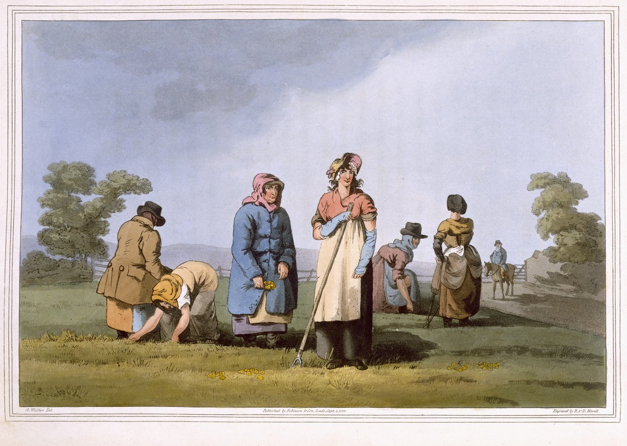 Lowkers, engraved by Robert Havell the Elder, published 1814 by Robinson and Son, Leeds by George Walker
