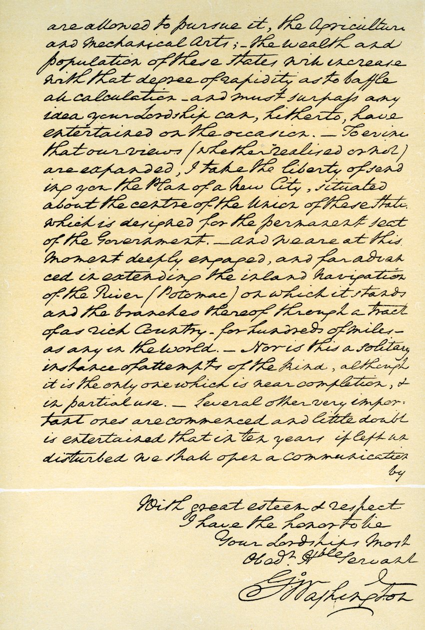 Letter from George Washington to the Earl of Buchan, Philadelphia, 22nd April 1793 by George Washington