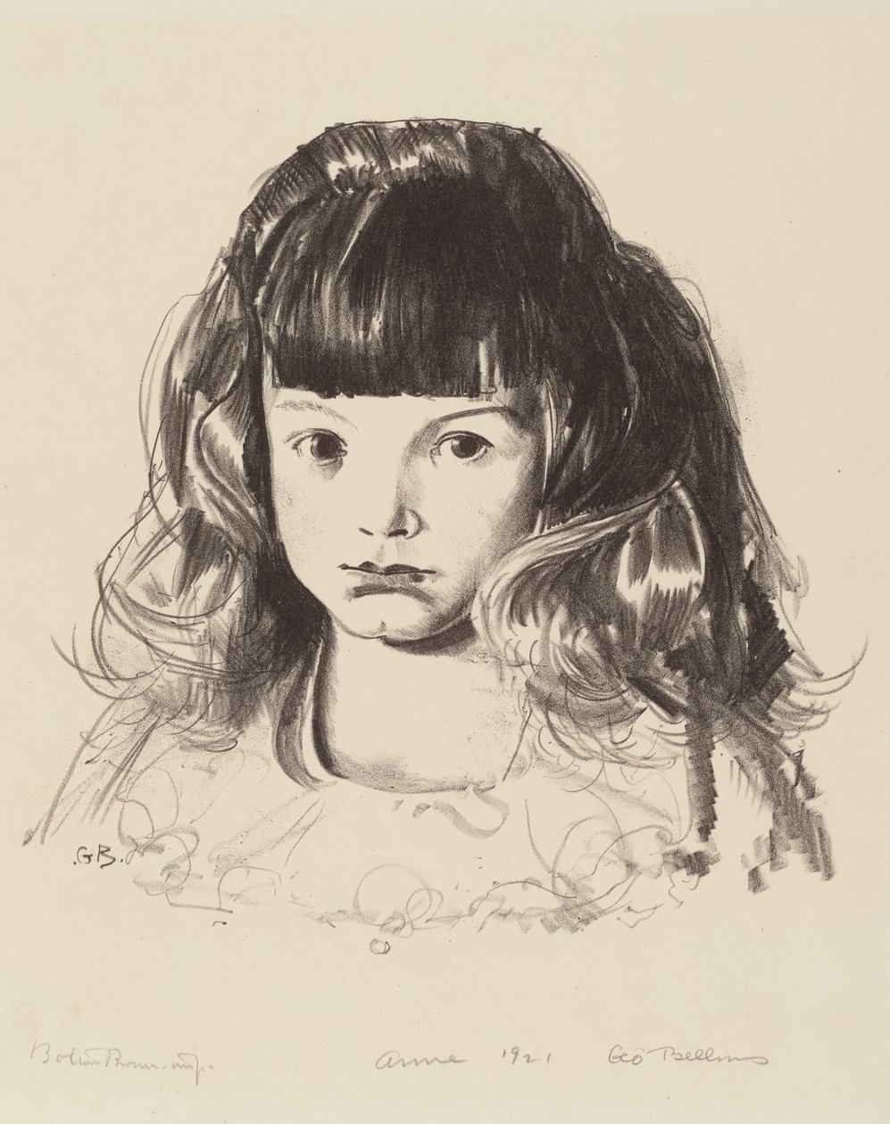 Anne, 1921-1923 by George Wesley Bellows