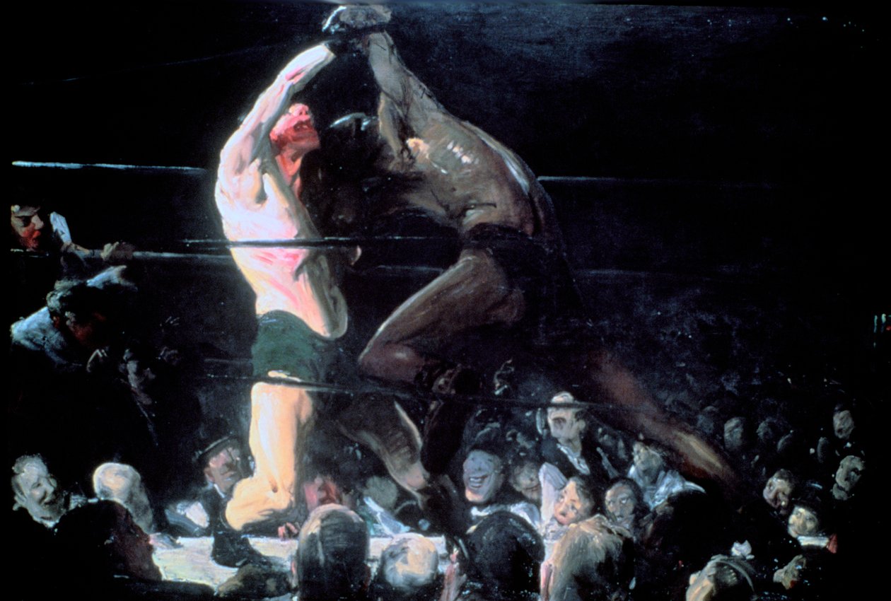 Both Members of This Club, 1909 by George Wesley Bellows