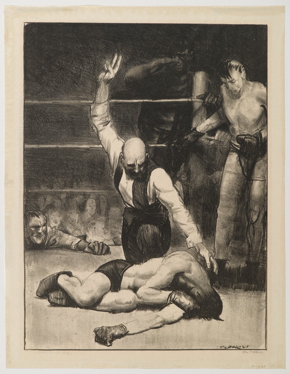 Counted Out No.2 by George Wesley Bellows