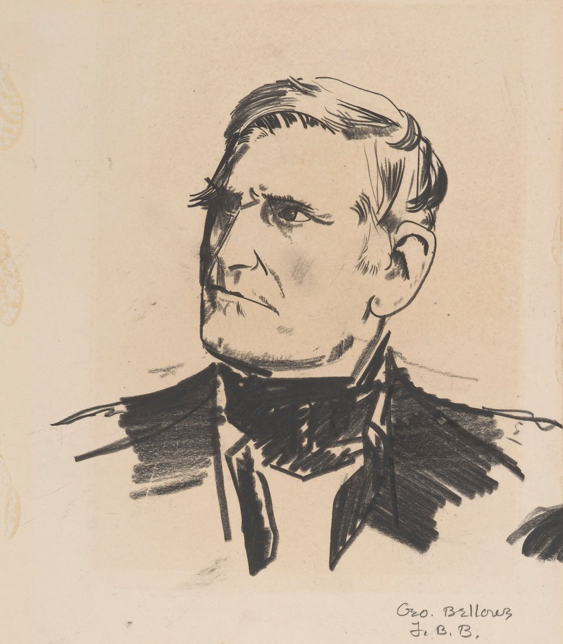 Portrait of a Man by George Wesley Bellows
